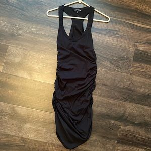 Express scrunched tank dress